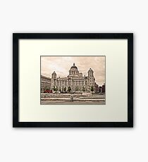Port of Liverpool Building Framed Print