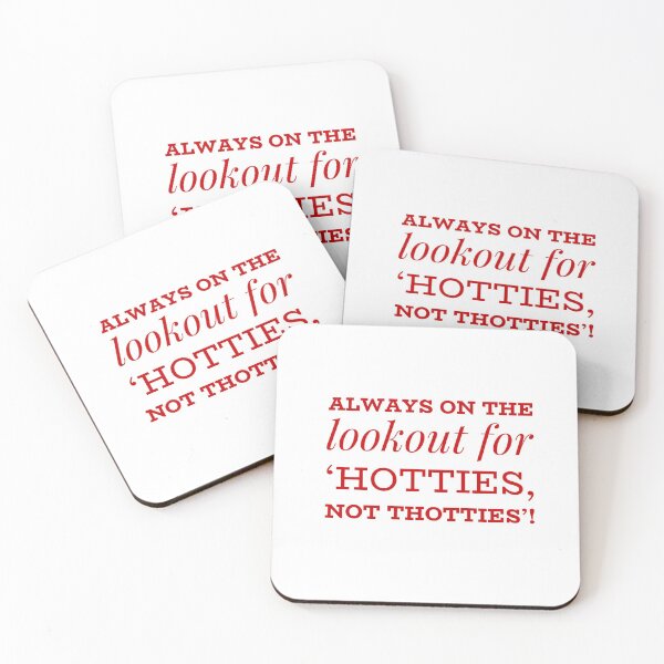Item preview, Always On The Lookout For 'Hotties, Not Thotties'! designed and sold by OfferHeat.