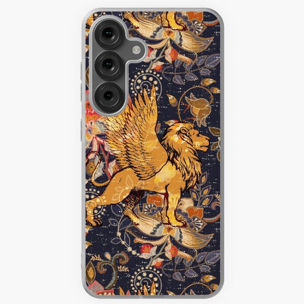 Vista previa del artículo con la obra «El león alado», diseñado y vendido por MeganSteer.