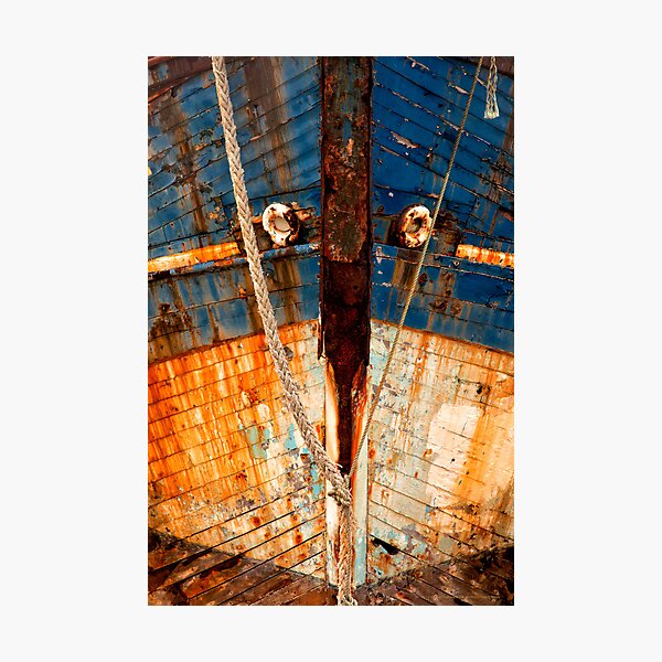 Ships Bow, Camaret sur Mer 2012 Photographic Print