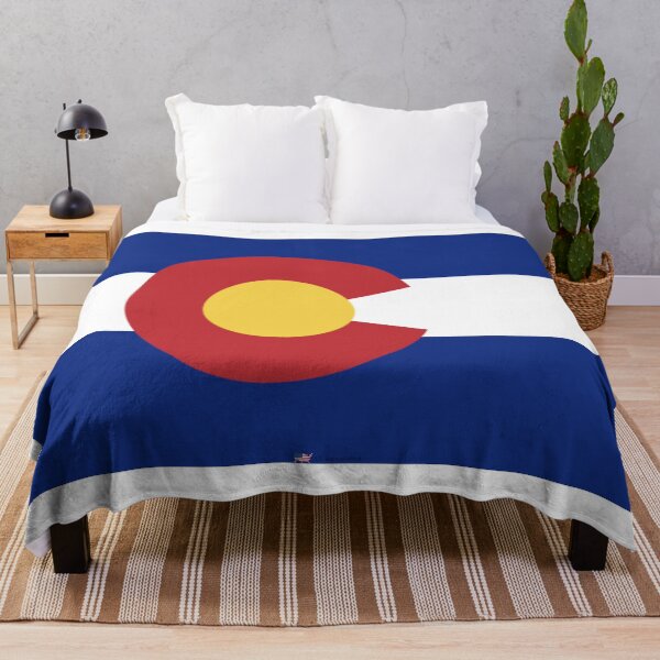 Item preview, COLORADO STATE FLAG PRIDE MASK PIN TEE designed and sold by denisetees.