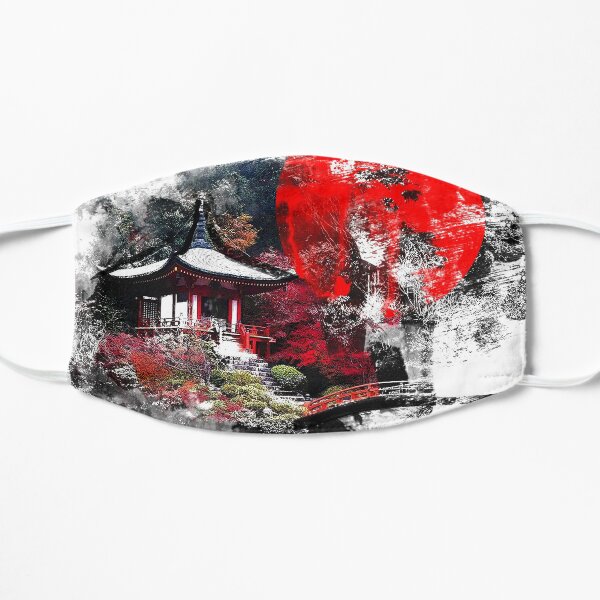 Kyoto Abstract Flat Mask