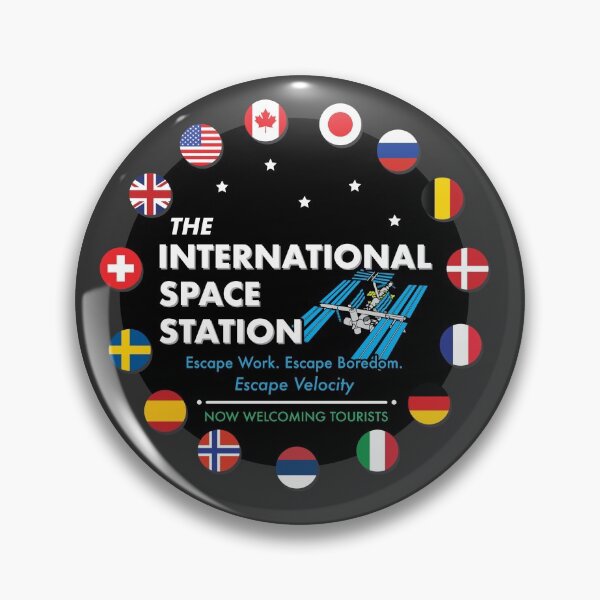 Item preview, The International Space Station • Now Welcoming Tourists designed and sold by brainthought.
