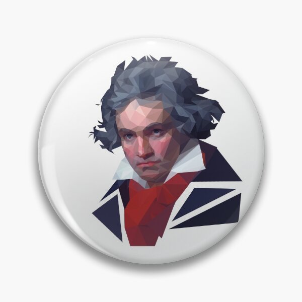 Item preview, Beethoven Polygonal designed and sold by vivalarevolucio.