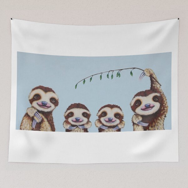 Item preview, The Sloth Family designed and sold by StressieCat.