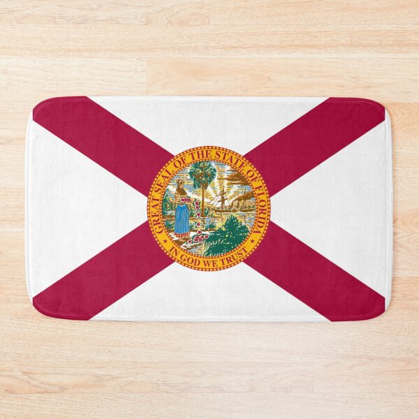 Item preview, FLORIDA STATE FLAG PRIDE MASK PIN TEE designed and sold by denisetees.