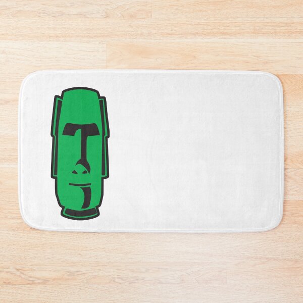 Item preview, Easter Island Head - Green designed and sold by Steamdrive.