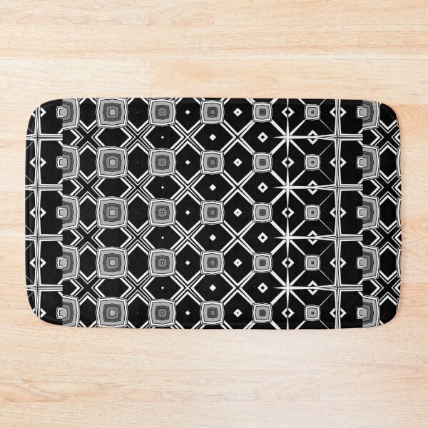 Item preview, Monochrome. Black and White. Geometrical. Morphing. Pattern  designed and sold by shirtdan.