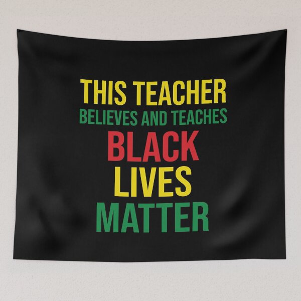 Item preview, This Teacher Believes And Teacher Black Lives Matter designed and sold by Merch By ika.