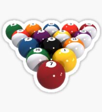 Billiards / Pool Balls Sticker