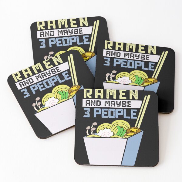 Item preview, Love Ramen Hate People Japanese Noodle Gift Idea graphic designed and sold by Lisbob.
