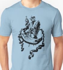 old letter and roses tee Unisex T-Shirt