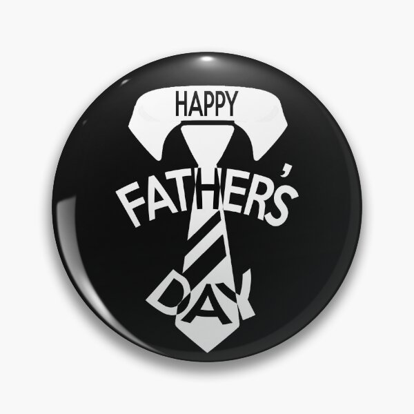 Item preview, Happy Father's day gifts (white on black) designed and sold by med-leghdaich.