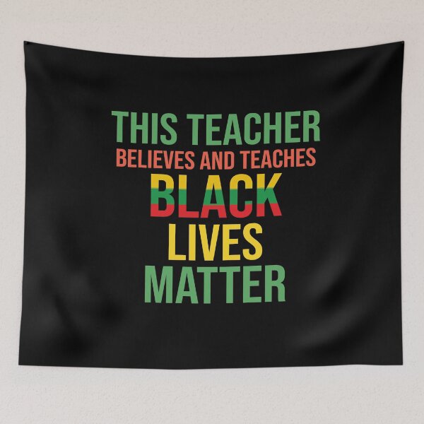 Item preview, This Teacher Believes And Teacher Black Lives Matter designed and sold by Merch By ika.