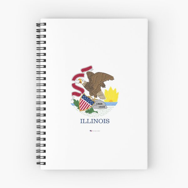 Item preview, ILLINOIS STATE FLAG PRIDE MASK PIN TEE designed and sold by denisetees.