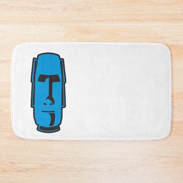 Item preview, Easter Island Head - Blue designed and sold by Steamdrive.