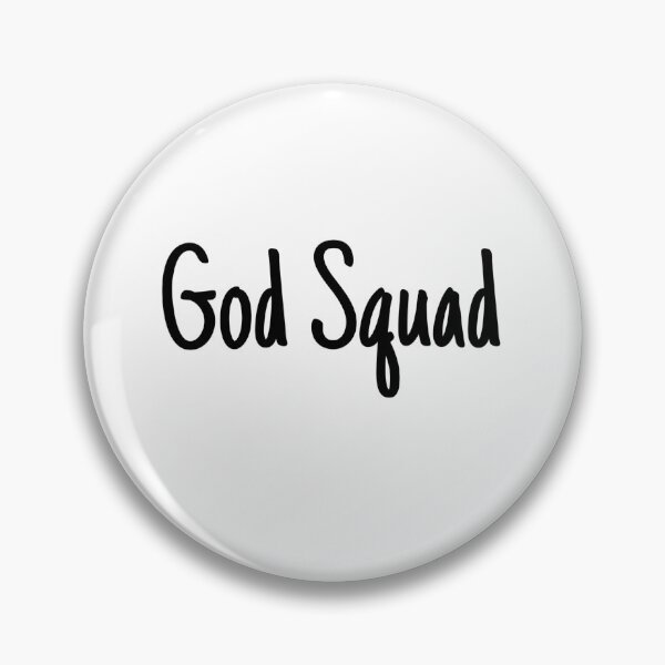 Item preview, God squad sticker  designed and sold by retroaesthetics.