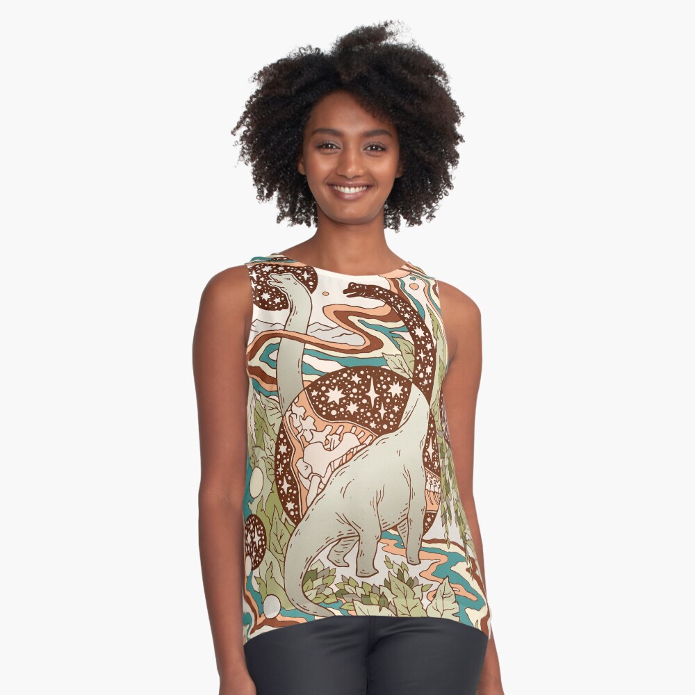 Item preview, Sleeveless Top designed and sold by OMEGAFAUNA.