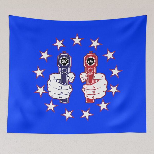 Item preview, Betsy Says Back Off 6 Feet designed and sold by Warrior Veteran Clothing.
