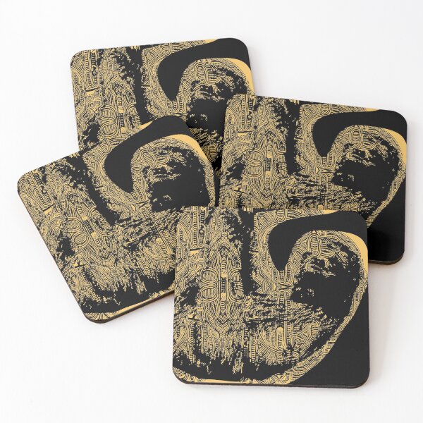Item preview, Hawaiian Patterned Maori Golden Sloth designed and sold by pelagio.