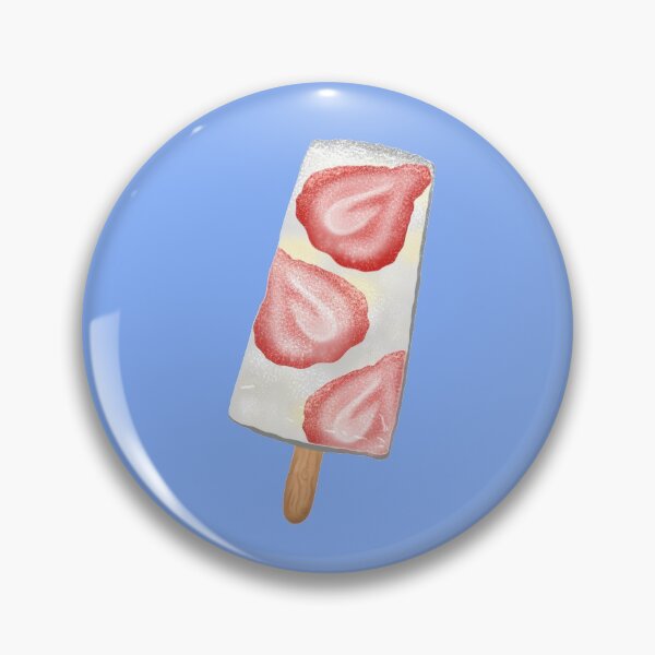 Item preview, Mexican Paleta de crema de fresa designed and sold by Toonskid.