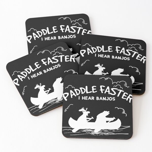Item preview, Banjos in the Wood Funny Joke Paddle Gift Design  graphic designed and sold by Lisbob.