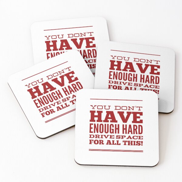 Item preview, You Don't Have Enough Hard Drive Space For All This! designed and sold by OfferHeat.