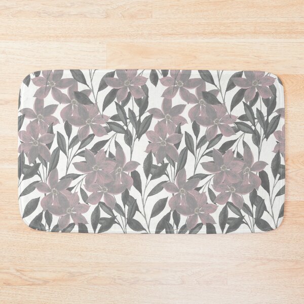 Item preview, Dusty Pink Floral Print designed and sold by Justine Miller.