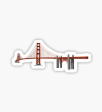 Golden Gate Bridge San Francisco Sticker