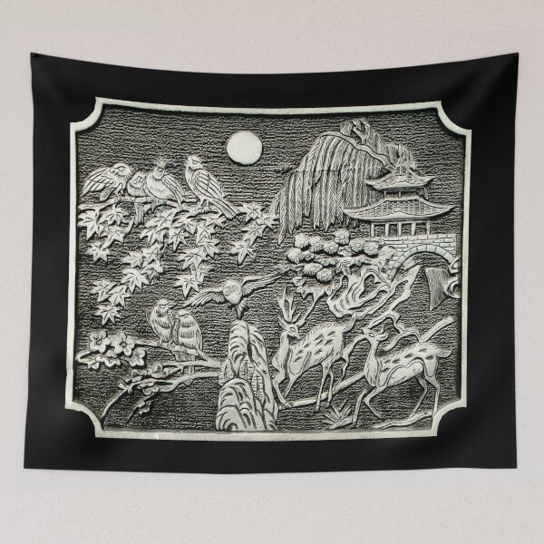Item preview, Romance in the Moonlight Pagoda designed and sold by ALifeSavored.