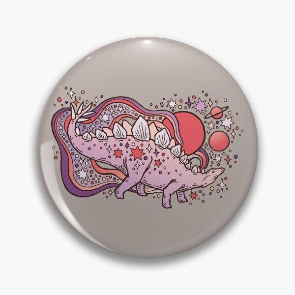 Item preview, Star Stego | Cosmic Dinosaur Art | Space Sparkle Palette designed and sold by OMEGAFAUNA.