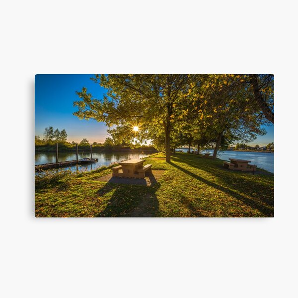 Item preview, Autumn at the picnic area in Richmond City  designed and sold by AlexLyubar.