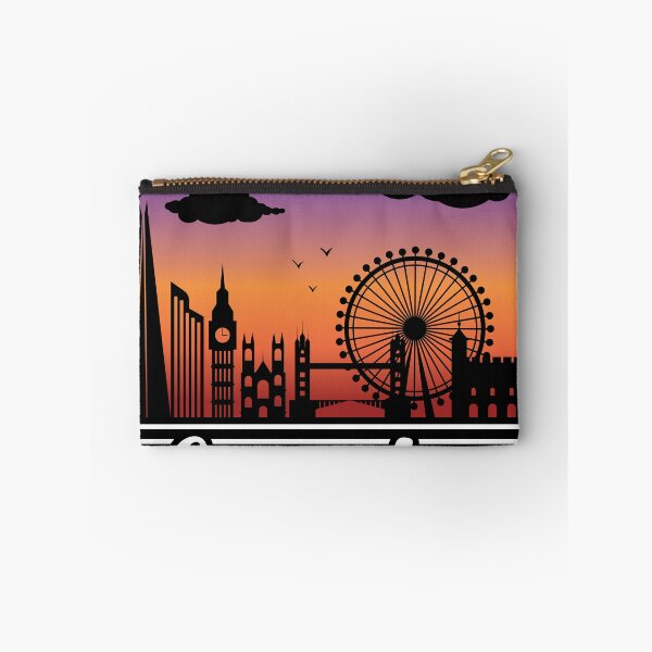 Item preview, Love London Skyscape Retro Look Gift Design Idea print designed and sold by Lisbob.