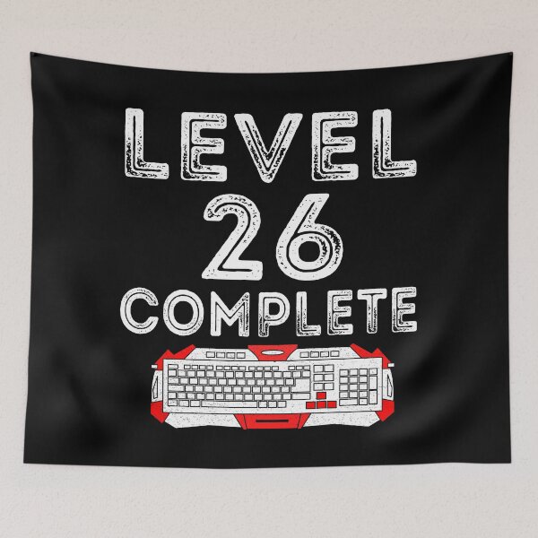 Item preview, Level 26 Complete | 26th Birthday Gift designed and sold by meedTee.