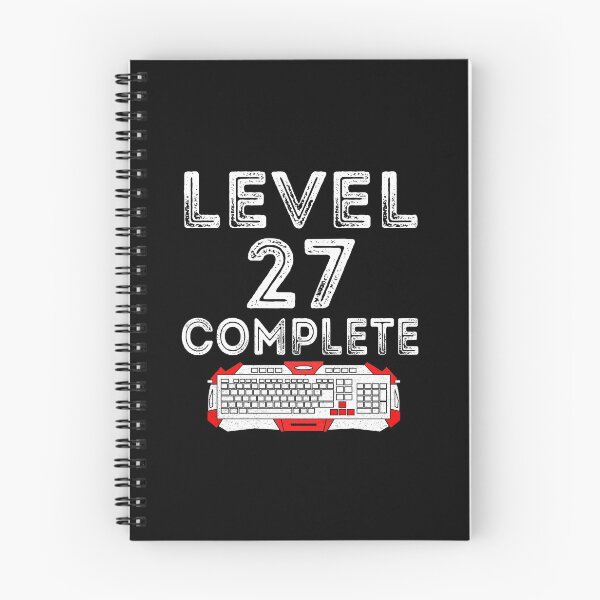 Item preview, Level 27 Complete | 27th Birthday Gift designed and sold by meedTee.