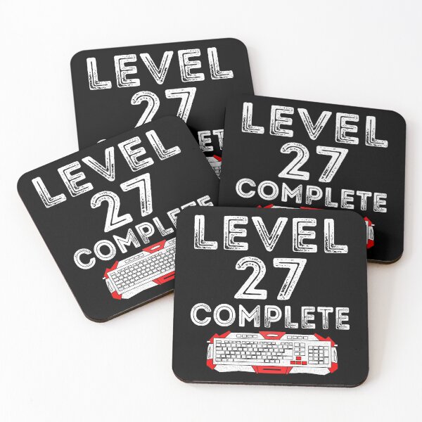 Item preview, Level 27 Complete | 27th Birthday Gift designed and sold by meedTee.