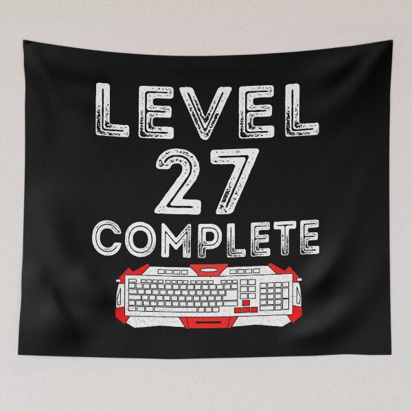 Item preview, Level 27 Complete | 27th Birthday Gift designed and sold by meedTee.