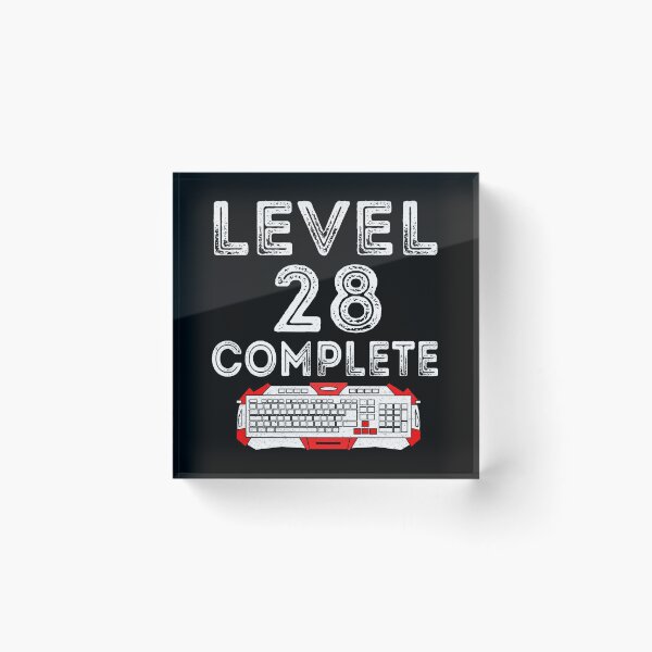 Item preview, Level 28 Complete | 28th Birthday Gift designed and sold by meedTee.