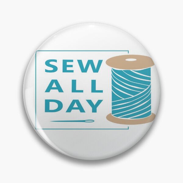 Item preview, Sew All Day graphic designed and sold by Pinking-Sher.