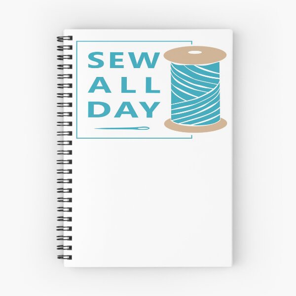 Item preview, Sew All Day graphic designed and sold by Pinking-Sher.