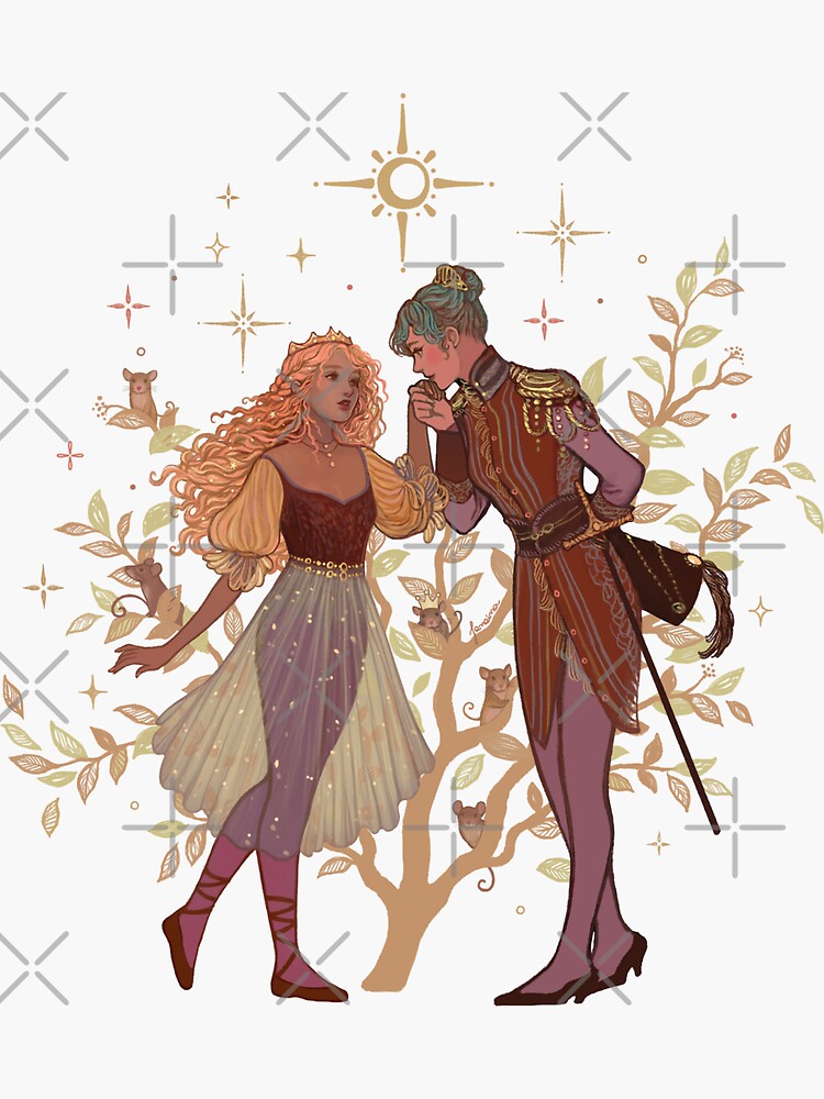 “Clara and The Nutcracker” Sticker by JanainaArt | Redbubble