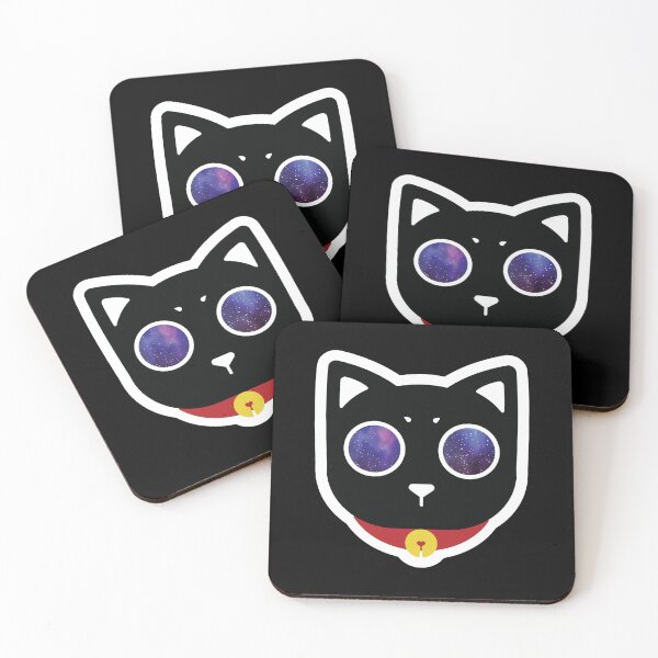 Item preview, Black Cat - Starry Eyes designed and sold by crismk.