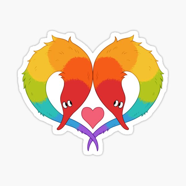Love Off the String Sticker
