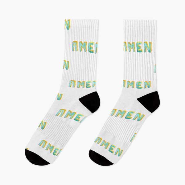Item preview, Amen Watercolor Typography designed and sold by Julianne Johnson.