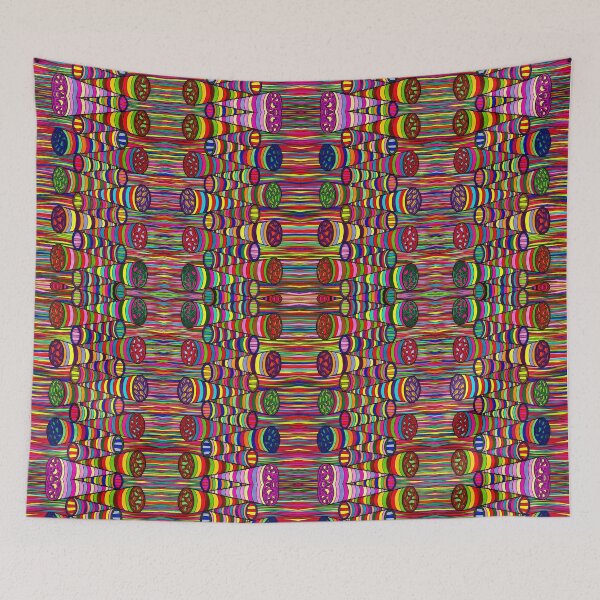 Item preview, Psychedelic Abstract Colourful 209 designed and sold by CallumHoare.