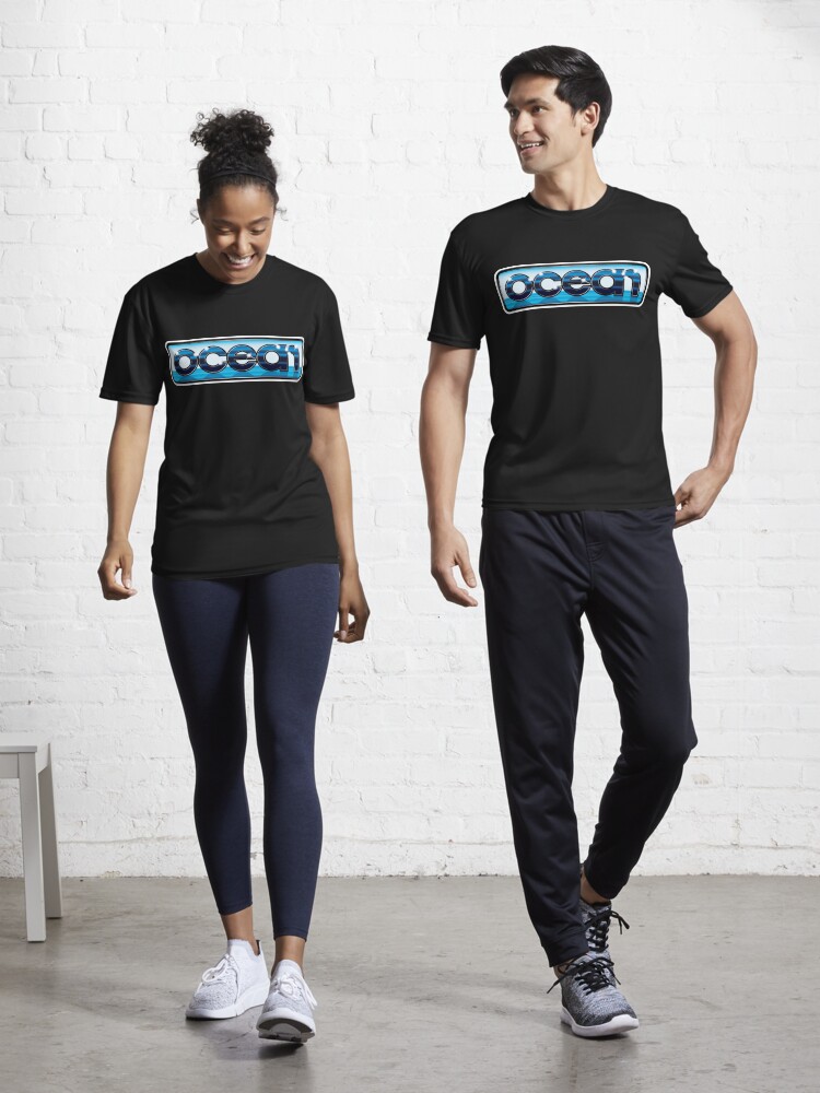 Imagen 1 de 7, Camiseta deportiva con la obra Logotipo de Ocean Software de los años 80 - Recreación de alta calidad 100% (Amiga, C64, Amstrad, Spectrum), diseñada y vendida por ybotnosdirb.