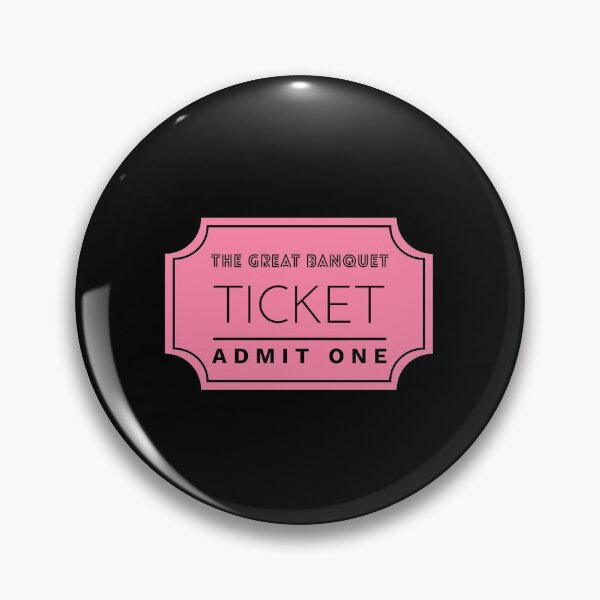 Item preview, The Great Banquet Ticket designed and sold by VerbalTeeStore.