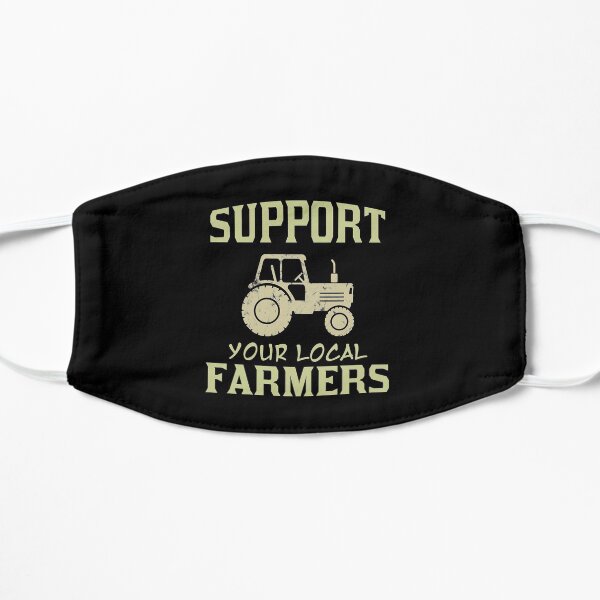 No Farmers No Food No Future Farming Lover Familly Gift Flat Mask