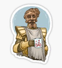 Giant Dad Sticker
