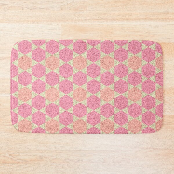Item preview, Pink and Gold Geometric  designed and sold by Poetic Patterns Studio.